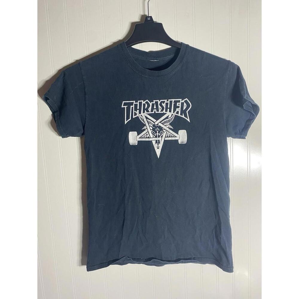 Thrasher Live To Skate Skate Goat Skate Or Die Sz Small/med